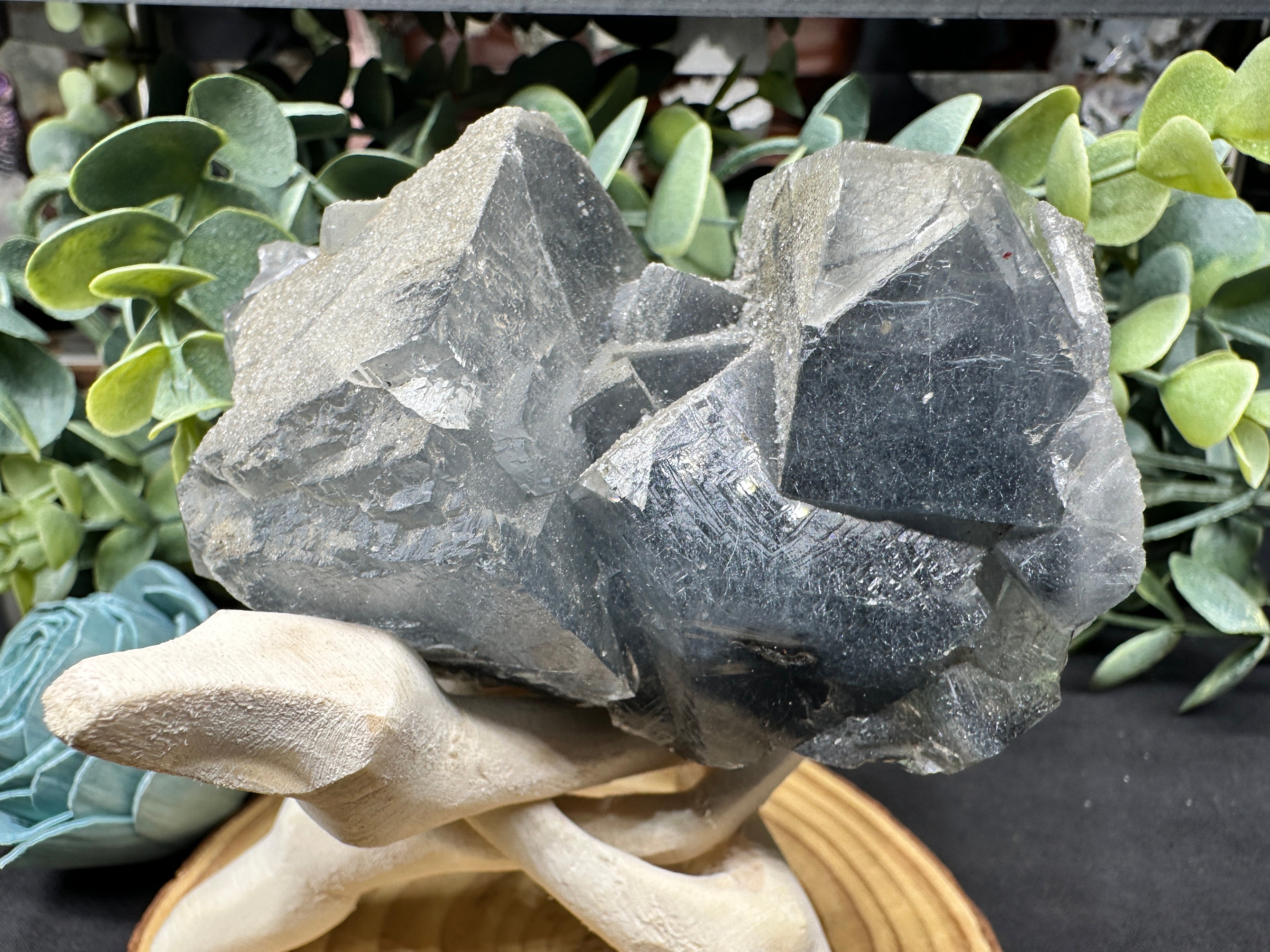 Fluorite w/ Bismuthenite