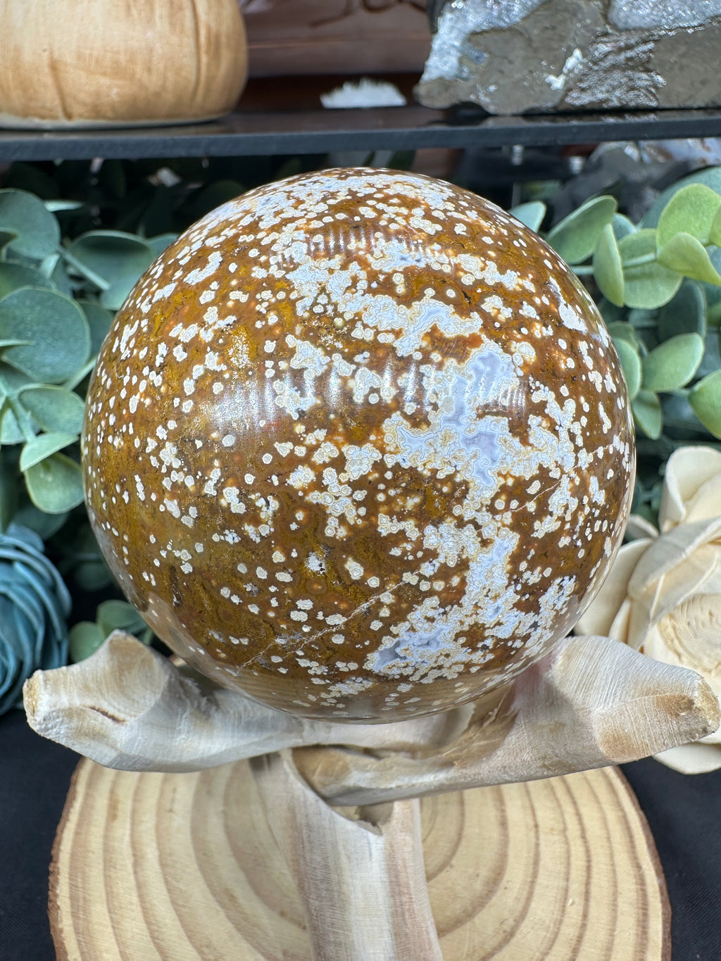 Ocean Jasper Sphere