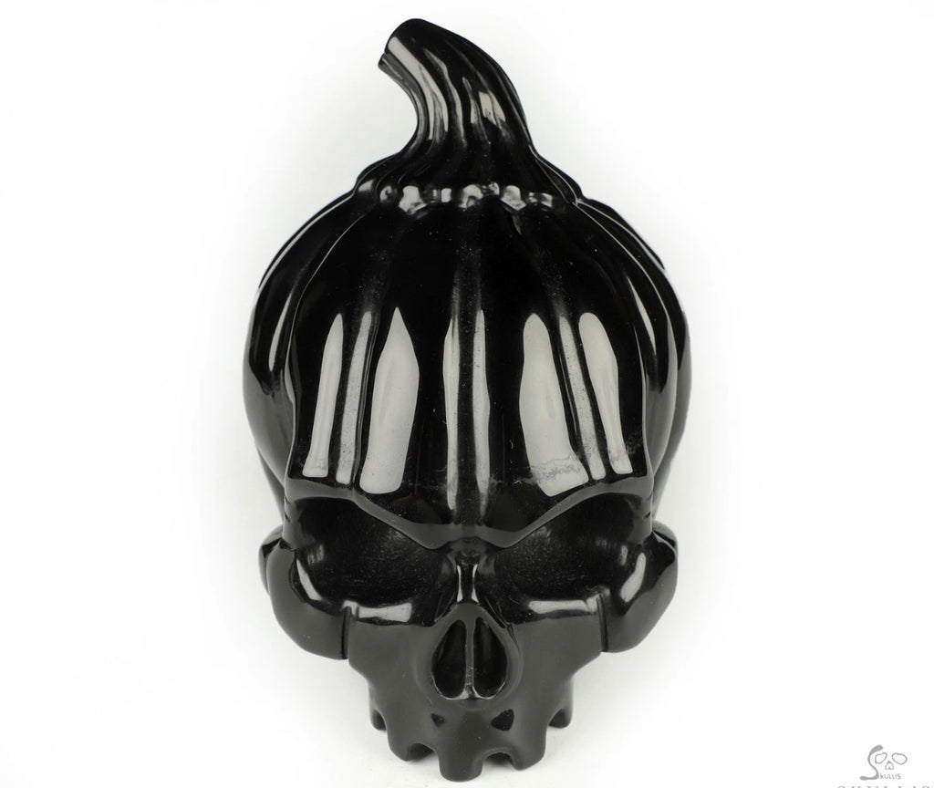Obsidian Pumpkin Skull