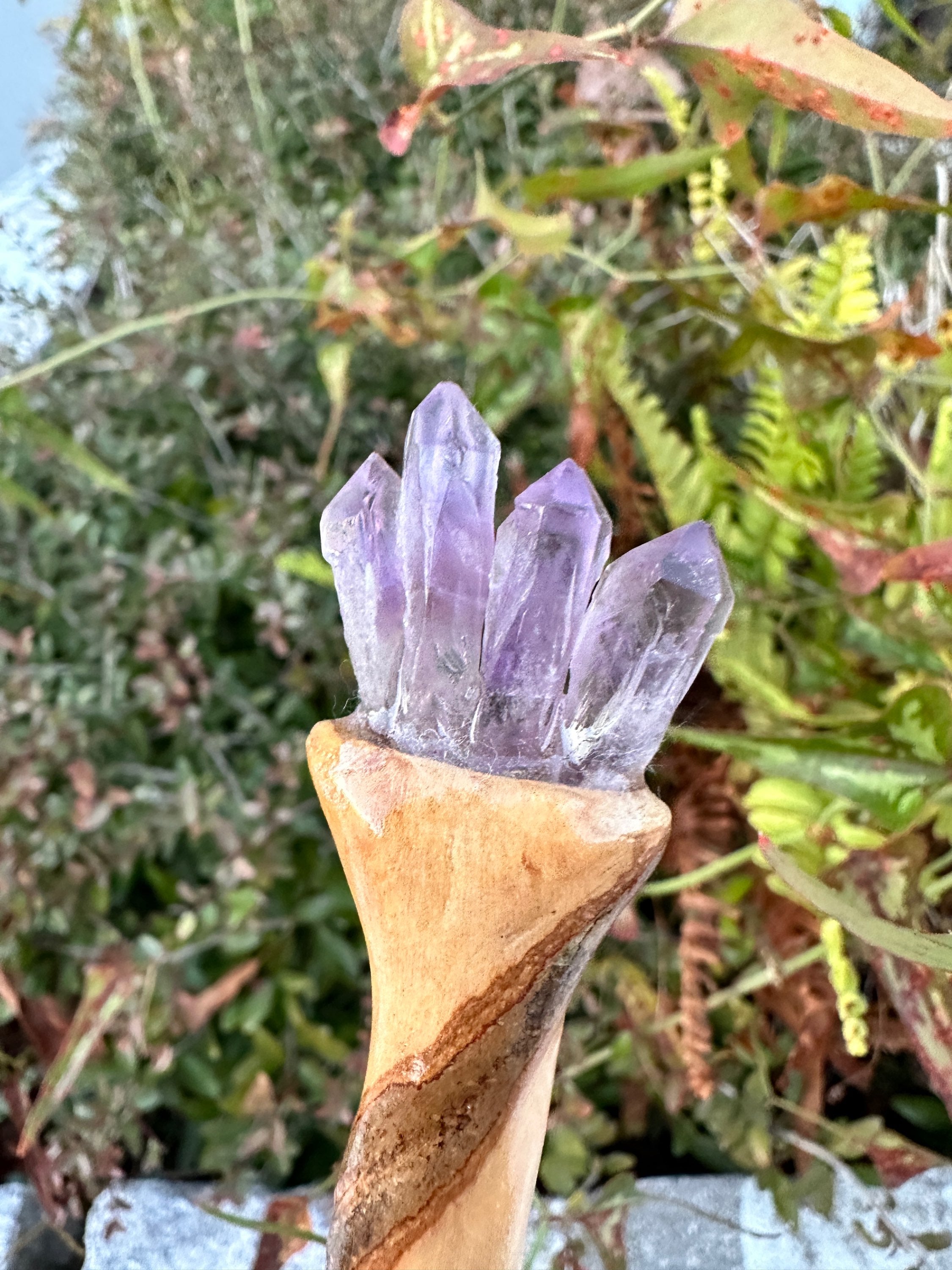 Amethyst wand image 1