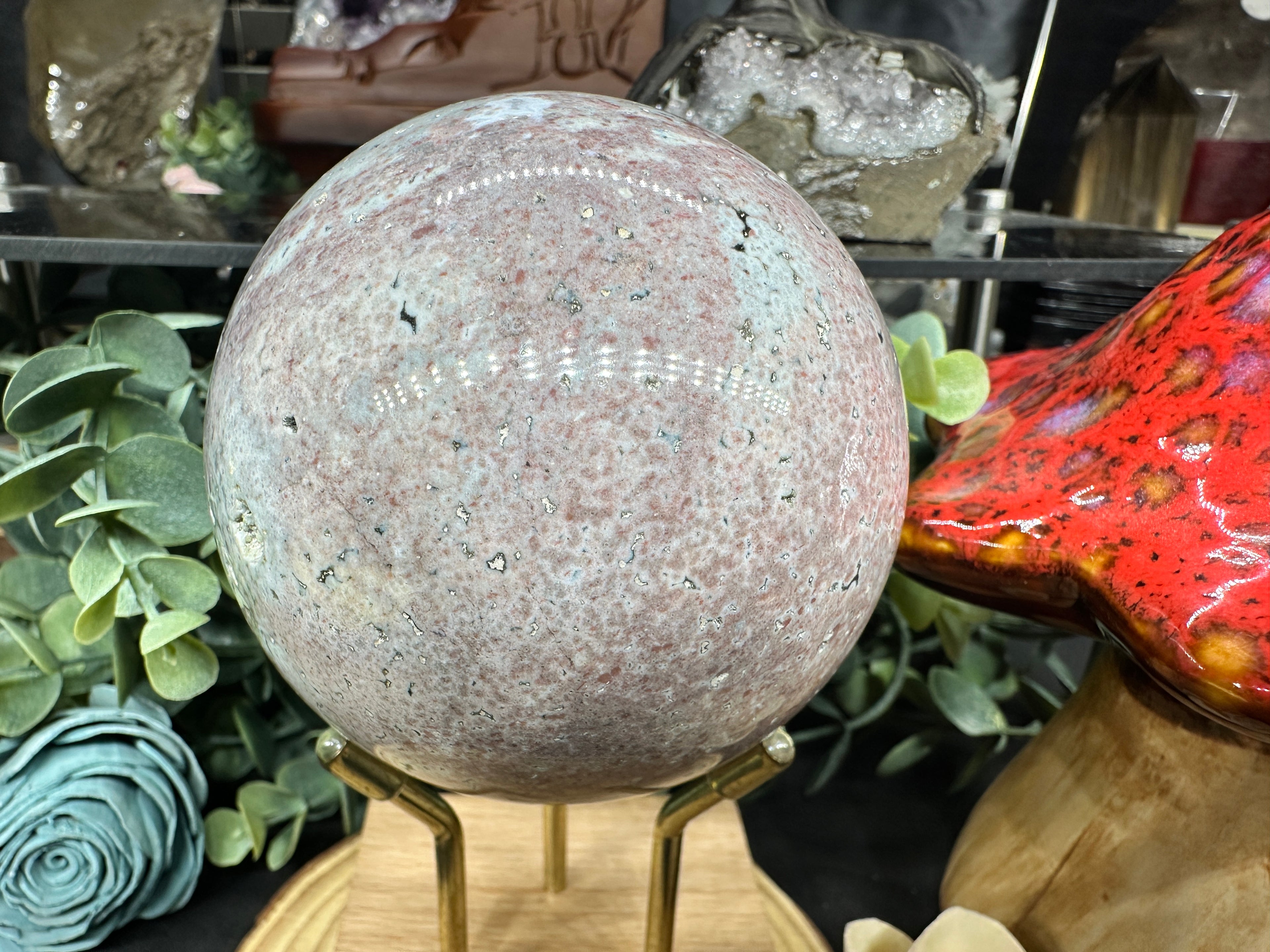 Ocean Jasper sphere