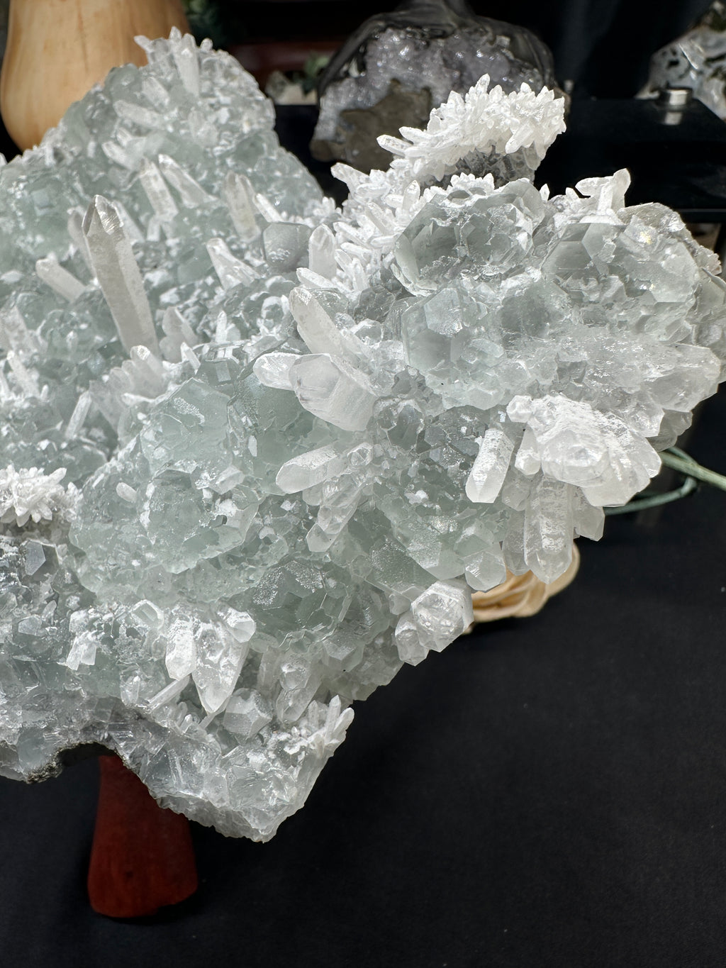 Sugar Fluorite w/ Quartz