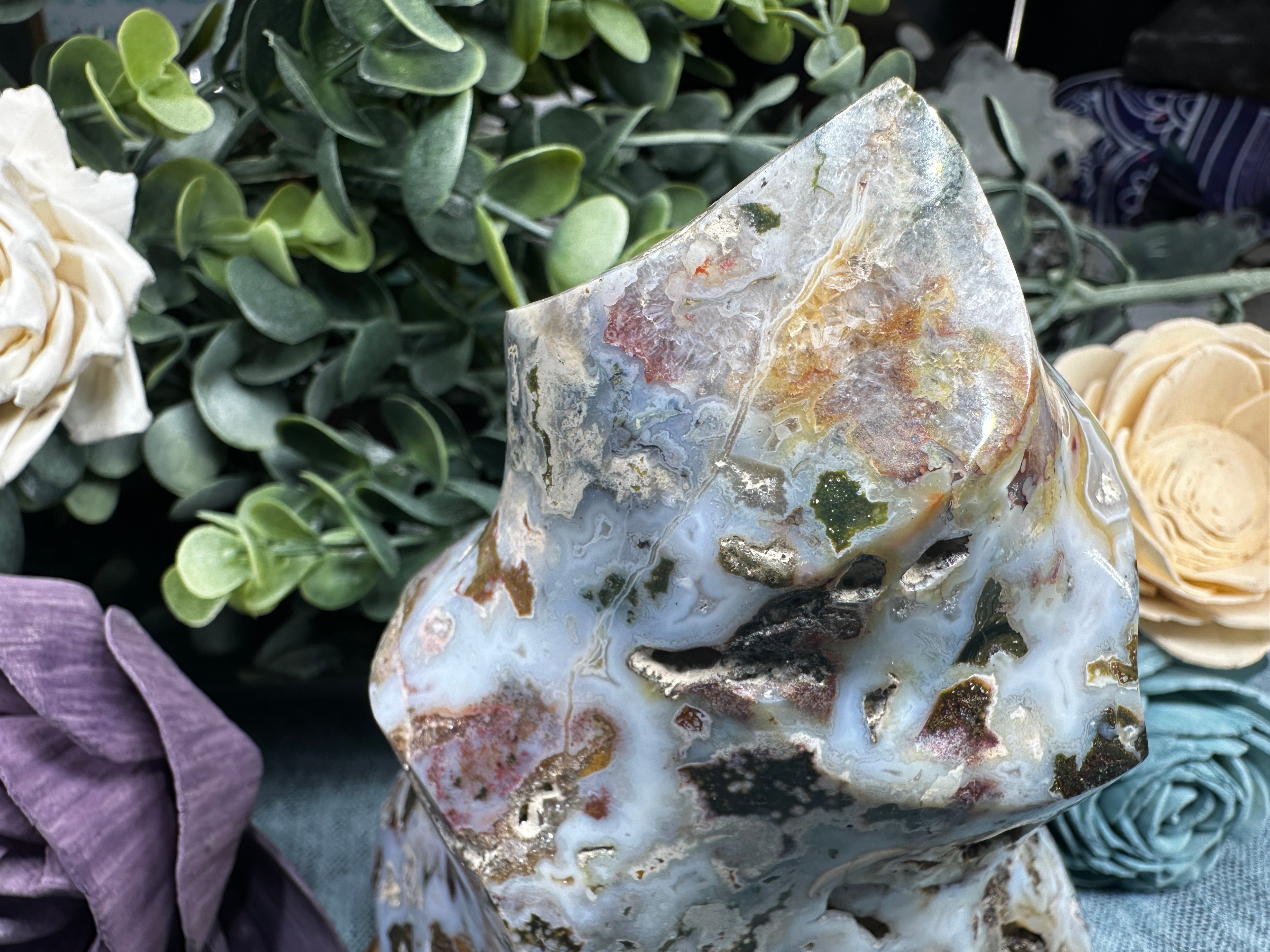 OJ (orbicular Jasper) flame image 2