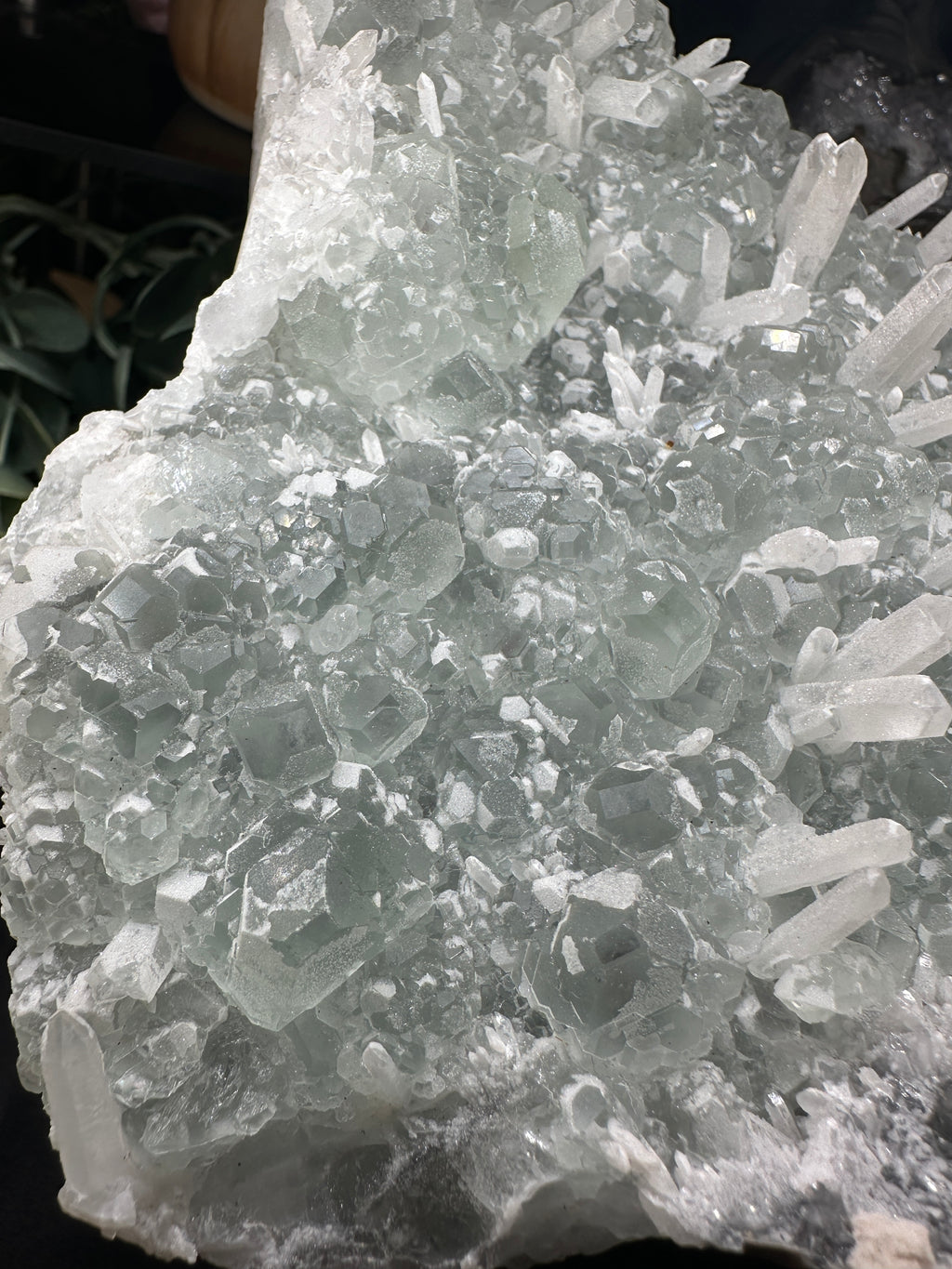 Sugar Fluorite w/ Quartz