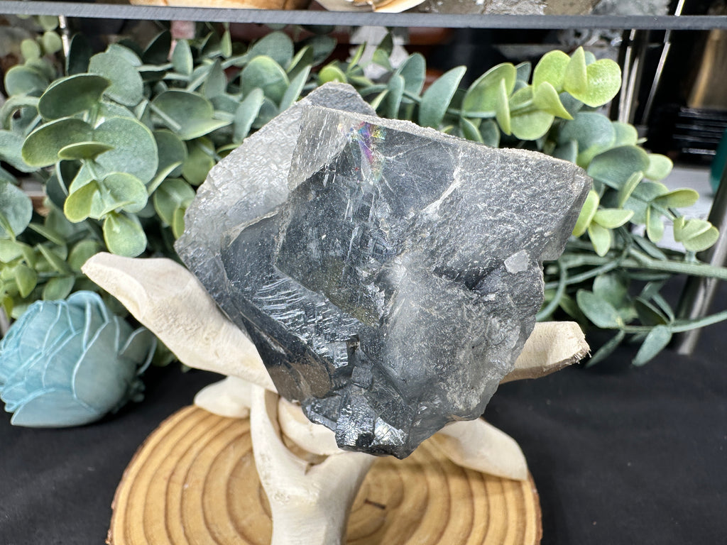 Fluorite w/ Bismuthenite