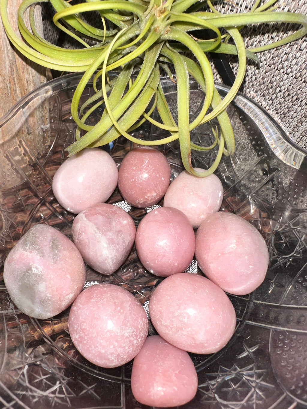 Pink opal tumbles  image 0