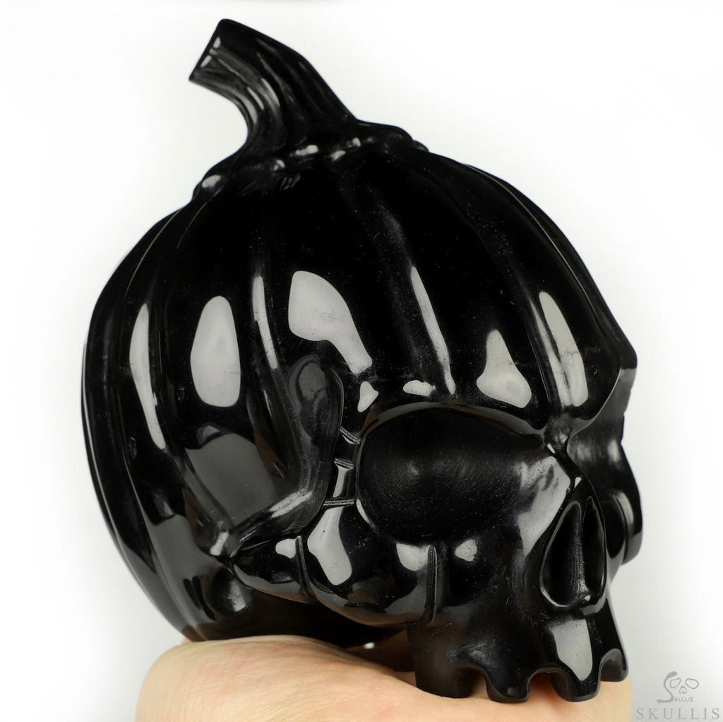 Obsidian Pumpkin Skull