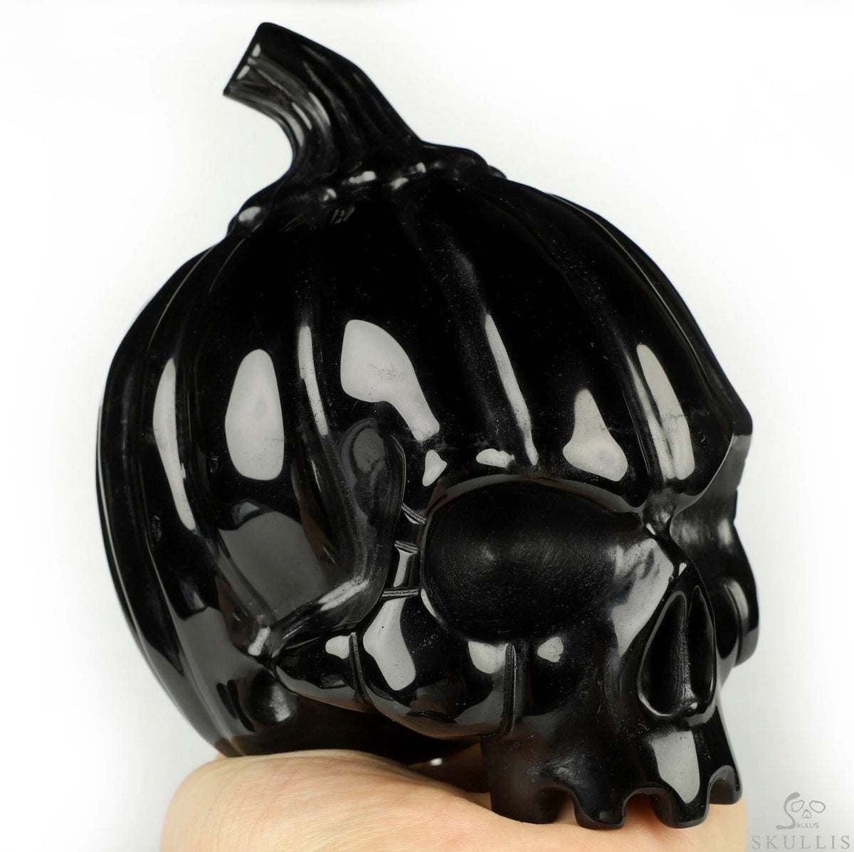 Obsidian Pumpkin Skull