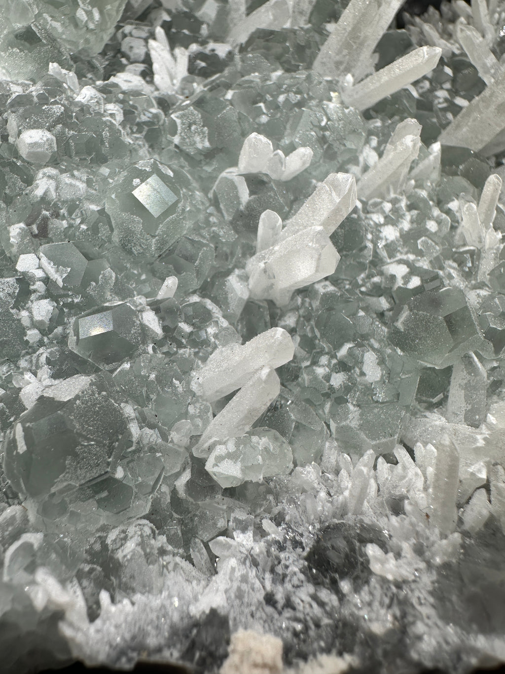 Sugar Fluorite w/ Quartz