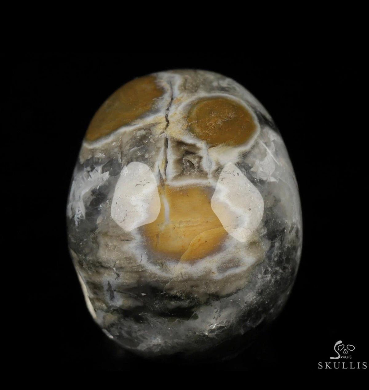 Ocean Jasper Skull