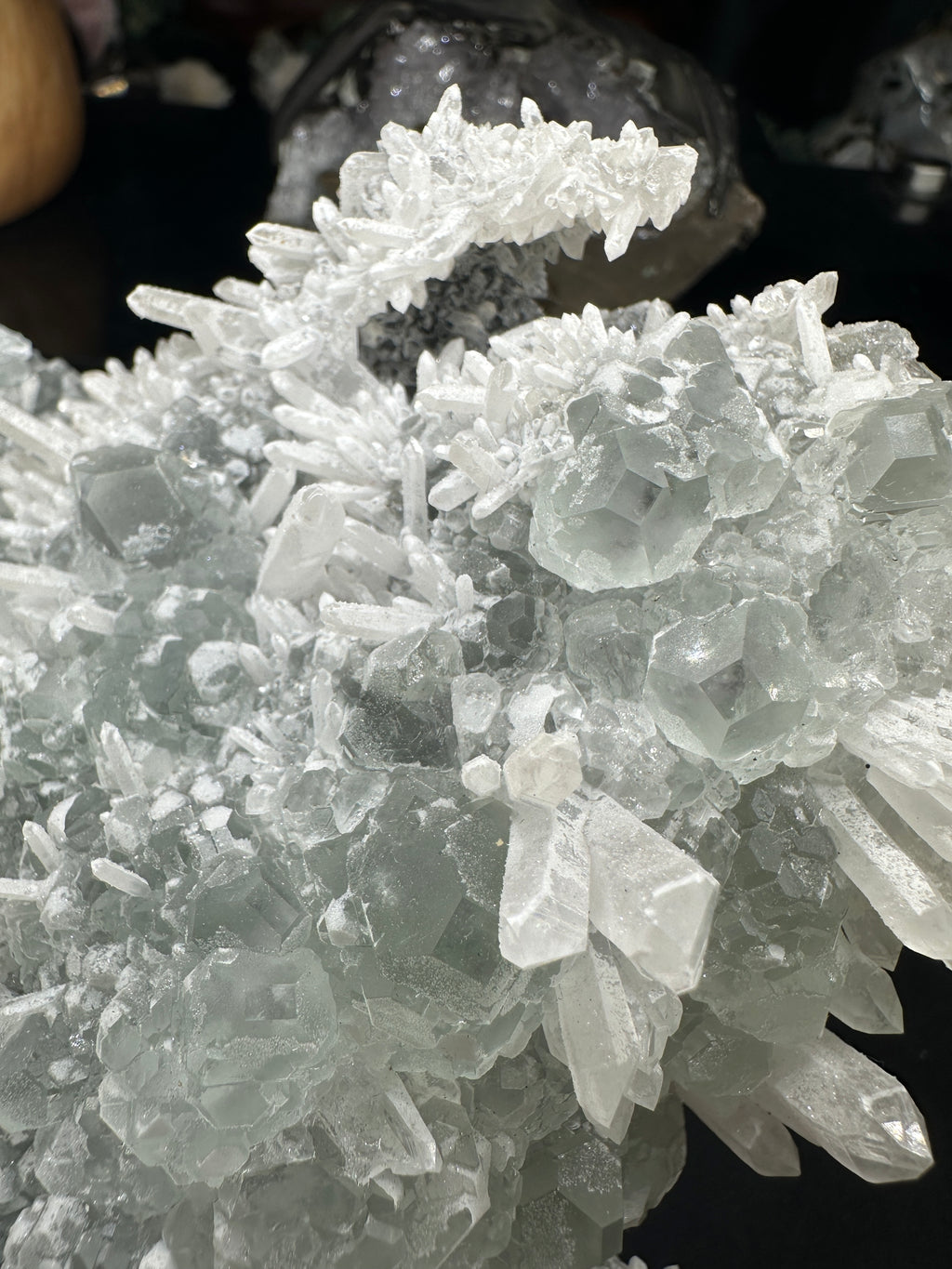 Sugar Fluorite w/ Quartz