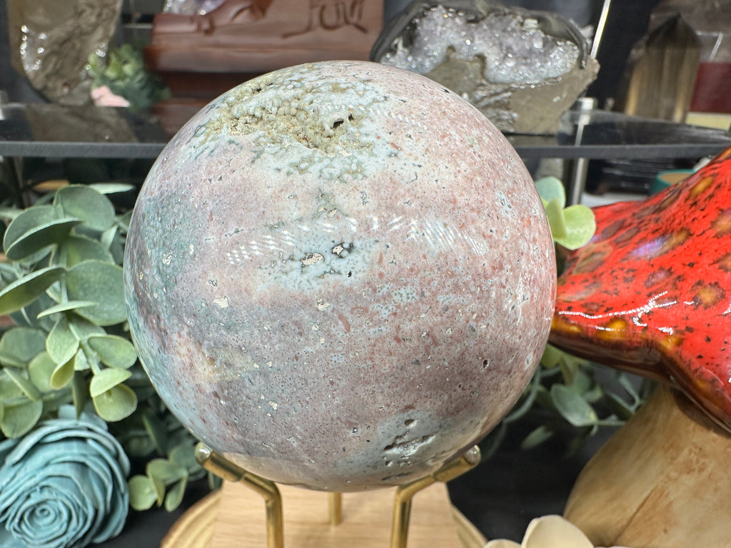 Ocean Jasper sphere