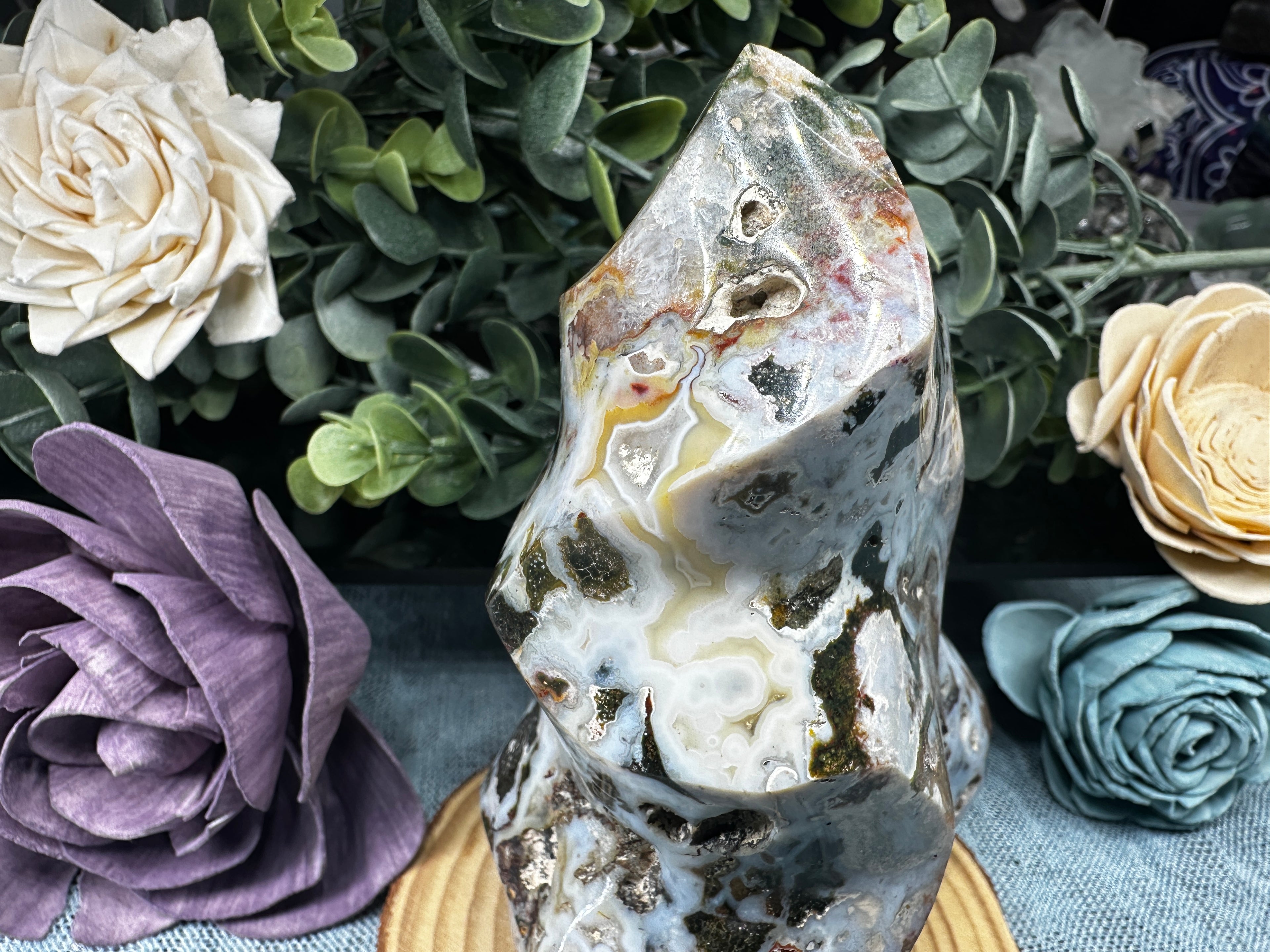 OJ (orbicular Jasper) flame image 6