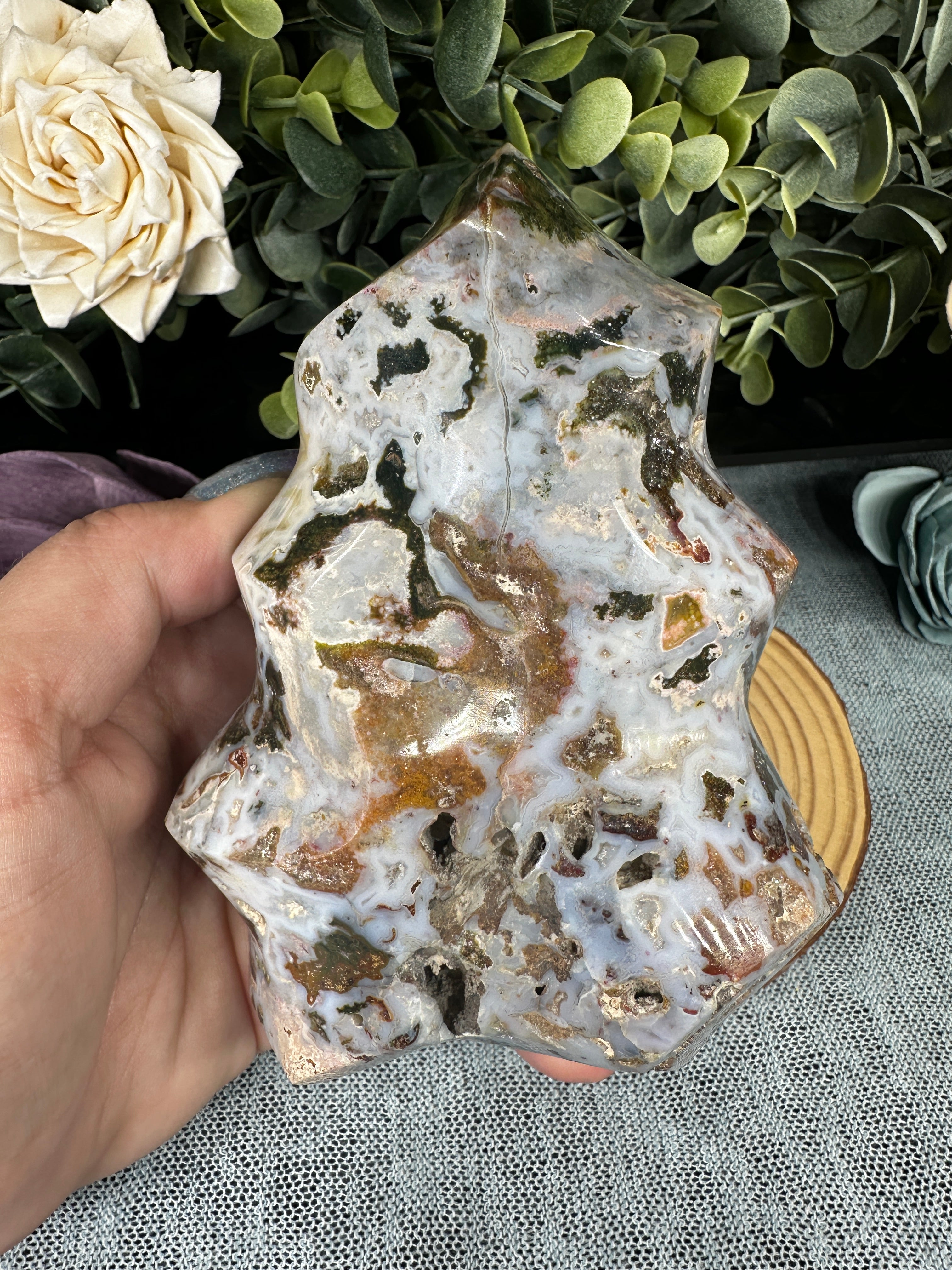 OJ (orbicular Jasper) flame image 7